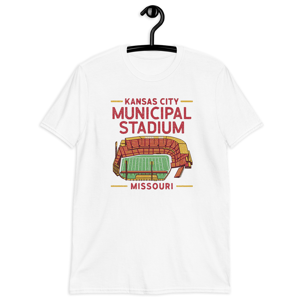 Municipal Stadium Kansas City Unisex Retro T-shirt